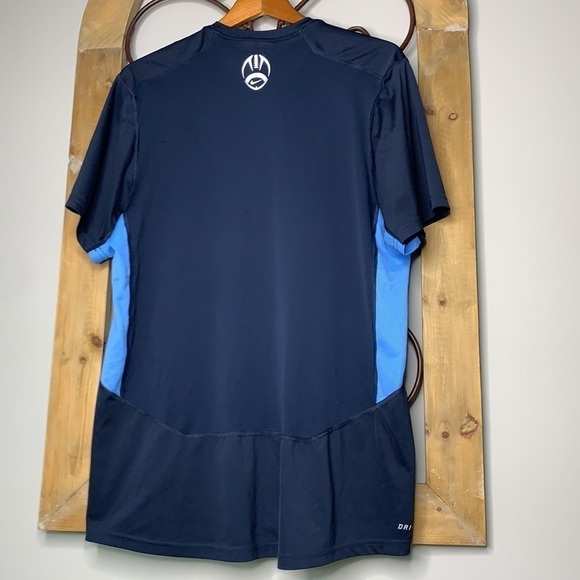 Nike Football Dri Fit Mesh Back Short Sleeve Shirt - Picture 2 of 7